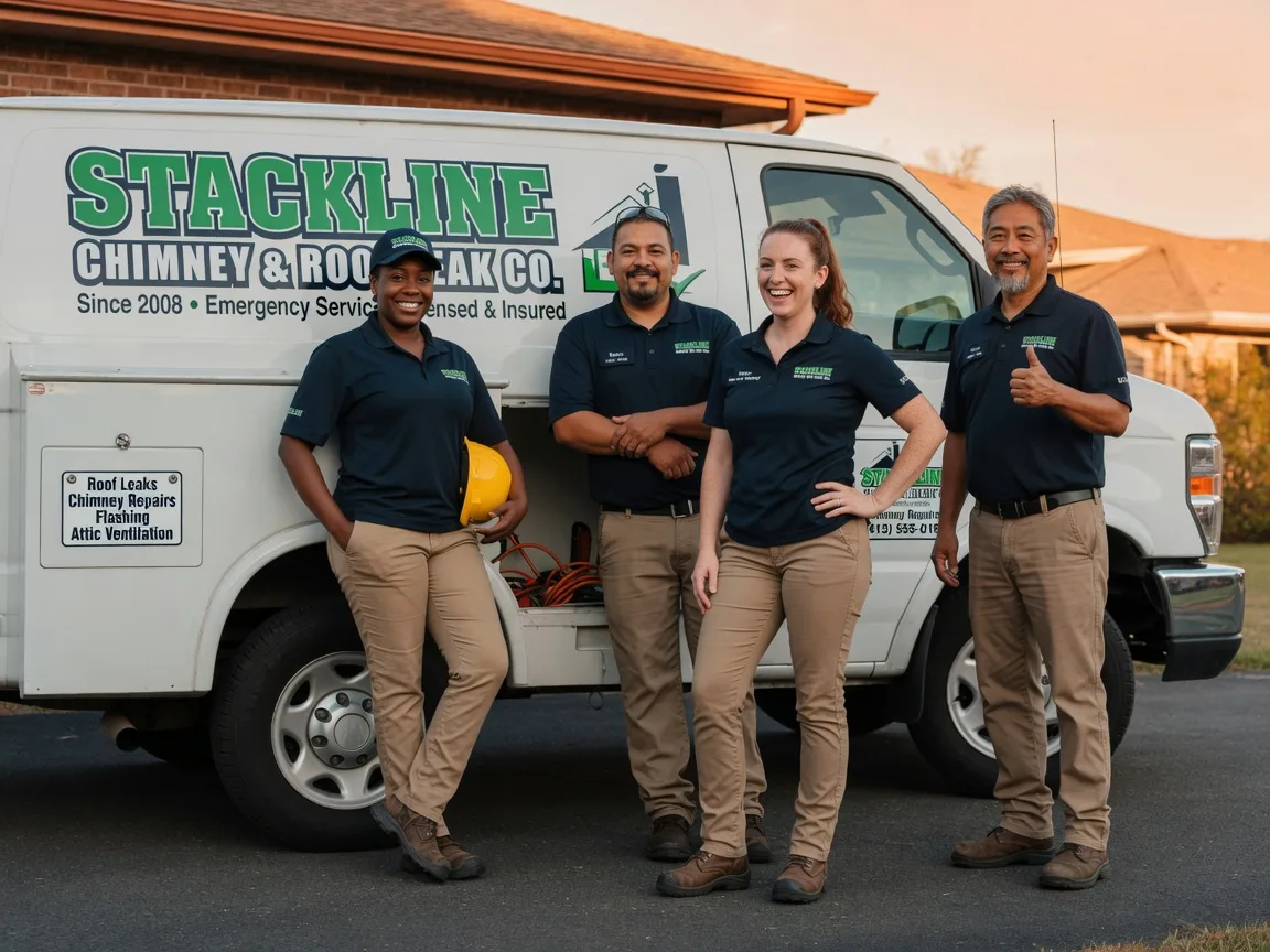 Chimney flashing repair company in Hadley, NY